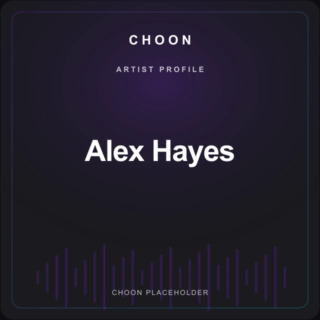 Choon artist profile placeholder for Darley; no photograph supplied