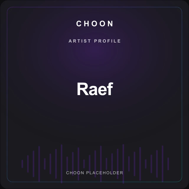 Choon profile placeholder for Raef