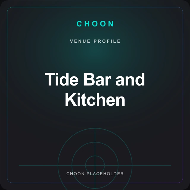 Tide Bar and Kitchen venue image