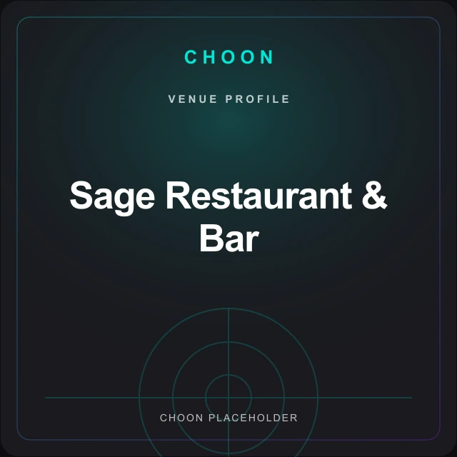 Sage Restaurant & Bar venue image