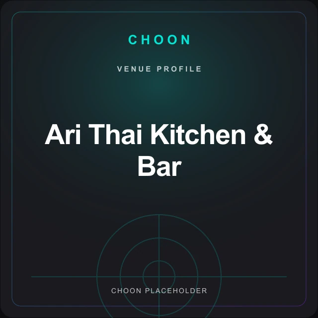 Ari Thai Kitchen & Bar venue image