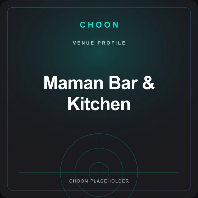 Maman Bar & Kitchen venue image