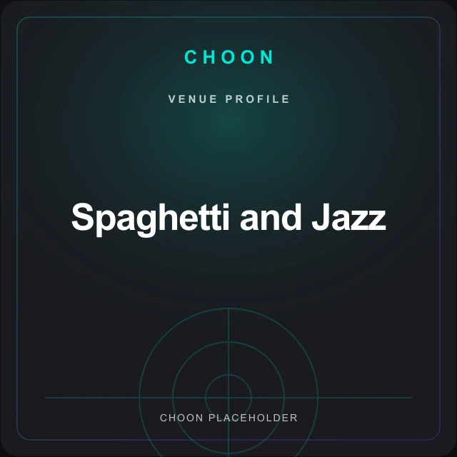 Spaghetti and Jazz venue image