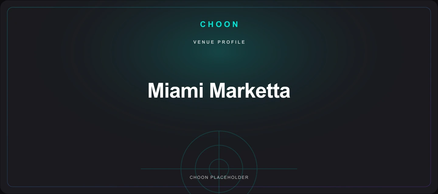 Choon profile placeholder for Miami Marketta