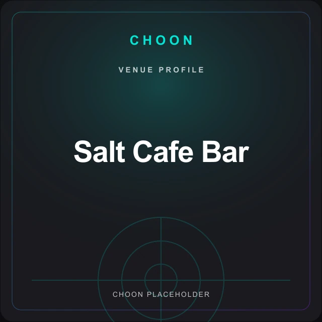 Salt Cafe Bar venue image