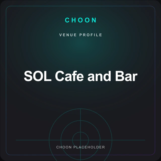 SOL Cafe and Bar venue image