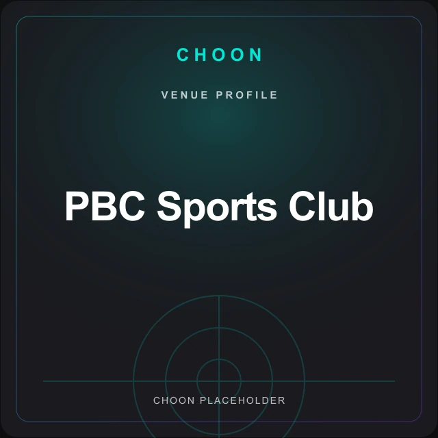 PBC Sports Club venue image