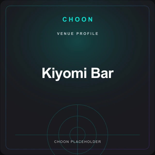 Kiyomi Bar venue image