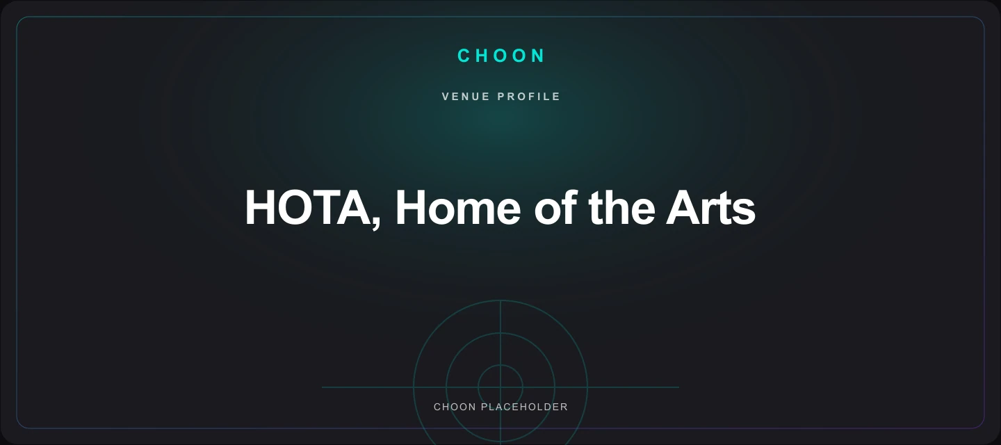 Choon profile placeholder for HOTA, Home of the Arts