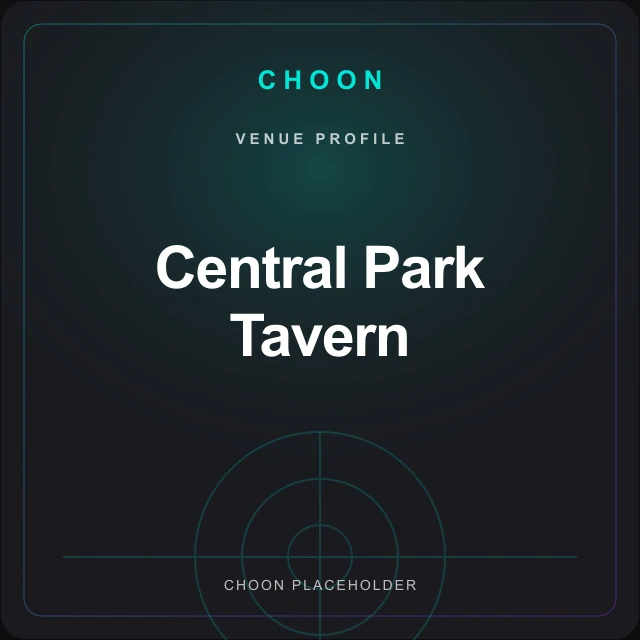 Central Park Tavern venue image