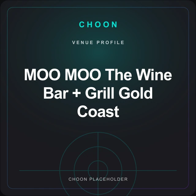 MOO MOO The Wine Bar + Grill Gold Coast venue image
