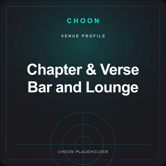 Chapter & Verse Bar and Lounge venue image